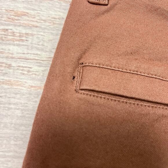 Lululemon Commission Pant Slim MEN 31 x 31 Earth Dye Clay ABC Cotton Chino Pant - Picture 5 of 12